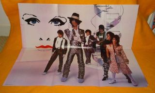 1984 PRINCE AND THE REVOLUTION - PURPLE RAIN LP ALBUM VINYL RECORD,  POSTER RARE 4