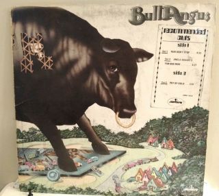 Bull Angus 1971 Mercury Srm - 1 - 619 Us Press Dj Promo Viny Lp Album Rock