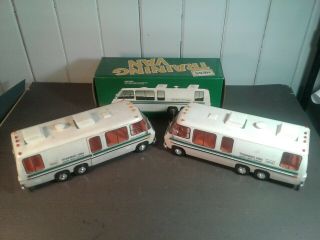 Two 1978 Hess Training Van`s With 1 Box