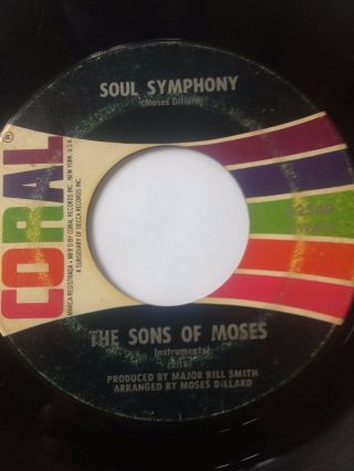 Funk Soul 45/ The Sons Of Moses " Soul Symphony " / " Fatback " Hear