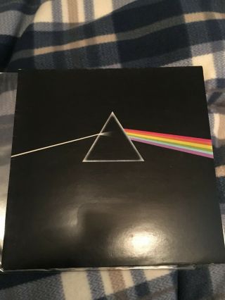 Dark Side Of The Moon - Pink Floyd - 1973 Lp,  Stickers,  Posters Ex.