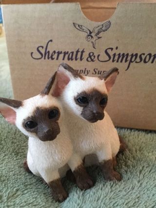 Sherratt & Simpson Siamese Pair 89321