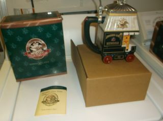 The Anheuser - Busch Collectors Club Stein 1998 - Early Delivery Days
