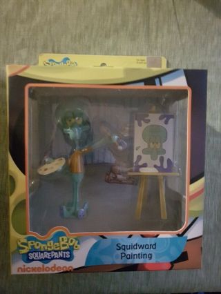 Spongebob Squarepants Mini Figure World Squidward Painting