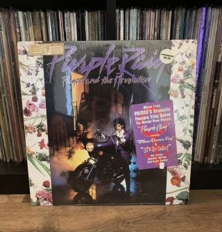 Prince Purple Rain 1984 W Poster Warner Bros 26110 - 1 Hype Stick Shrink