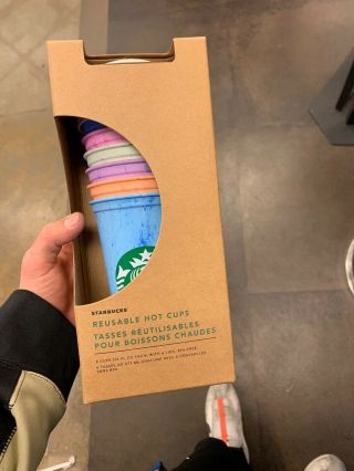 Starbucks Color Changing Hot Cups - Set Of 6