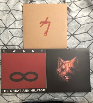 Swans Vinyl Bundle - The Great Annihilator,  The Seer,  Glowing Man