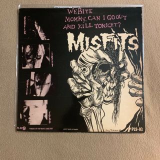 Misfits Die Die My Darling 1st Press on black vinyl 1984 2