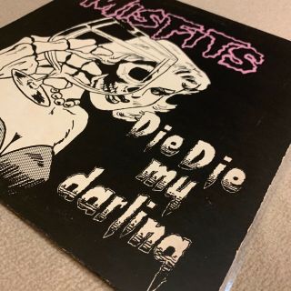 Misfits Die Die My Darling 1st Press on black vinyl 1984 3