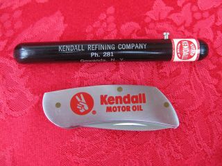 Kendall Motor Oil Advertising ZIPPO Knife & Razor Knife 7