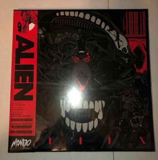 Alien Soundtrack 4xlp Box Set Colored Vinyl 180 Gram Mondo W/ Handbill