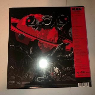 ALIEN Soundtrack 4xLP Box Set Colored Vinyl 180 Gram MONDO W/ Handbill 2