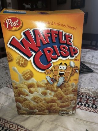 Post Waffle Crisp Cereal 11.  5 Oz Box - Discontinued Item
