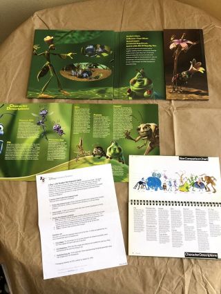 Disney Pixar Bugs Life Style Guide Photos Character Art Packaging Toy Story Bug’ 5