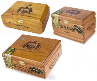 Arturo Fuente Empty Wooden Cigar Box - Short Story Flor Fina 8 - 5 - 8 Cuban Corona