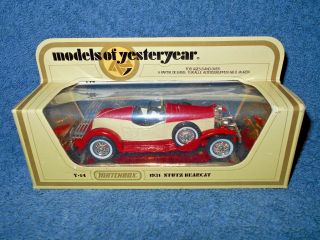 1978 Matchbox Lesney Models Of Yesteryear Y - 14 1931 Stultz Bearcat 1:44 Diecast