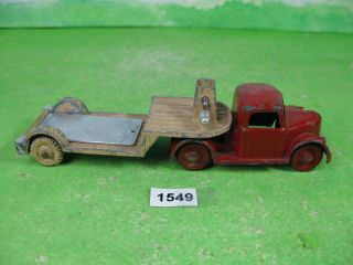 Vintage Timpo / Charbens? Diecast Modified Low Loader Lorry Toy Model 1549