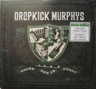 Dropkick Murphys ‎– Going Out In Style On White Vinyl 2lp Born & Bred New/sealed