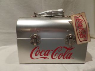 Vintage Rare - Coca - Cola Tin Lunch Box/pail - Galvanized