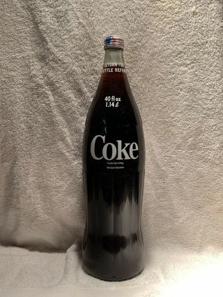 FULL 40oz COCA - COLA ACL SODA BOTTLE FROM CANADA 2