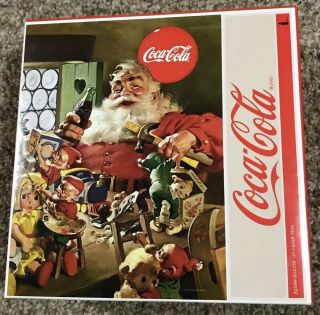 Coca - Cola Christmas Santa’s Toyshop 1000 Piece Puzzle 2008