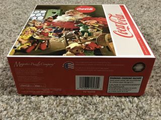 Coca - Cola Christmas Santa’s Toyshop 1000 Piece Puzzle 2008 5