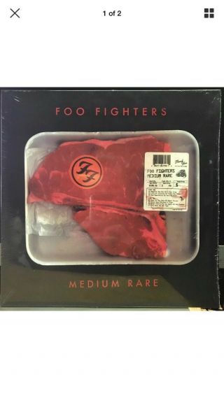 Foo Fighters - Medium Rare - Black Vinyl Lp Record
