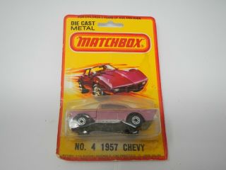 Matchbox Superfast 1957 Chevy No.  4 (2)
