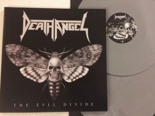 Death Angel - The Evil Divide - Nuclear Blast Grey Vinyl 2lp W/poster Double