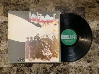 Led Zeppelin Ii Zealand Import Green Atlantic Label Vinyl Lp Ex Ex,