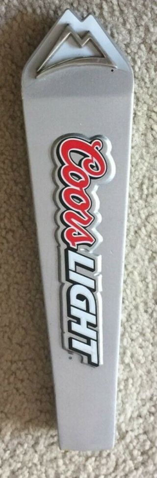 Coors Light Beer Tap Handle Rare