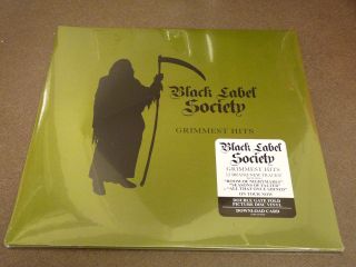 BLACK LABEL SOCIETY GRIMMEST HITS 2LP PICTURE DISC NEW/SEALED 2