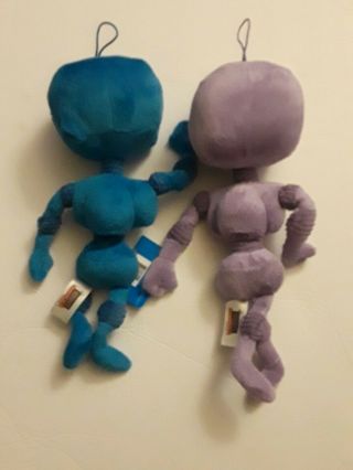 Hershey Park Chocolate World Exclusive 2013 Blue And Purple Robot Plushie 2