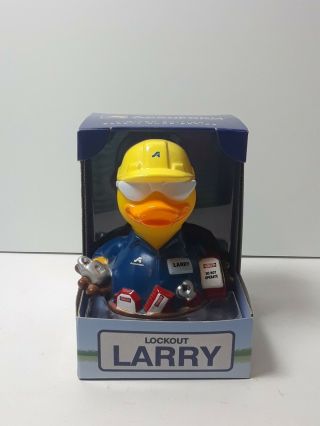 Accuform Safety Rubber Duck - Lockout Larry