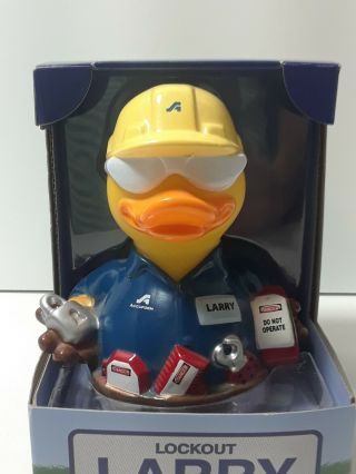 Accuform Safety Rubber Duck - Lockout Larry 2