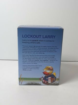 Accuform Safety Rubber Duck - Lockout Larry 5