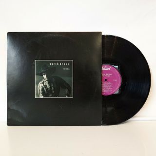 Nm Rare Vintage 1990 Garth Brooks No Fences Vinyl Record Lp Capitol Ip8042