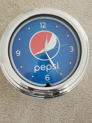 Vintage Retro Style Pepsi Cola Neon Light Wall Clock Ec