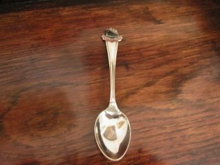Rms Queen Mary Boots Chemist Silver Plated Souvenir Spoon 1936 Boots Royal Spoon
