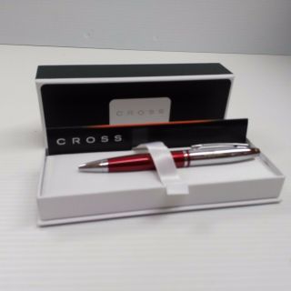 Coca - Cola Red & Chrome Pen (made By Cross) -