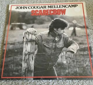 John Cougar Mellencamp Scarecrow Full Length Vinyl Lp Album