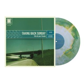 Taking Back Sunday - Tell All Your Friends Yellow Green Starburst Vinyl Lp /329