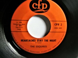 THE ESQUIRES HEAT/HEARTACHES STAY IN THE NIGHT 1966 FLORIDA GARAGE in NM 2