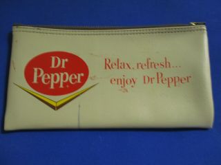 Dr Pepper Bank Money Bag From The 1960 