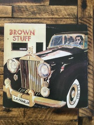Little Joe & La Familia Brown Stuff Rare Orig Latin Funk Lp Exc Bsr 