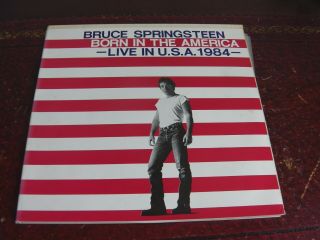 Bruce Springsteen - Born In The America - Rare Live 3lp Cv 1984 No Tmoq Tmq Takr