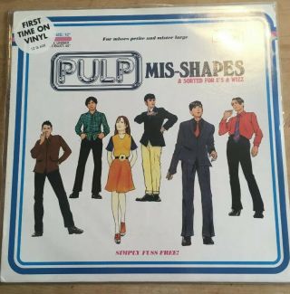 Pulp - Mis - Shapes (& Sorted For E’s & Wizz) - Vinyl 12 " Ep - Rare