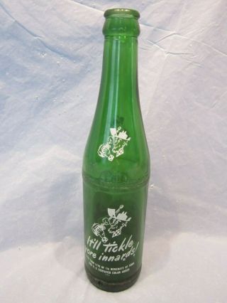 MOUNTAIN MTN DEW FILLED BY LYLE AND MARY 1965 GLASS BOTTLE HILLBILLY BY PEPSI 4