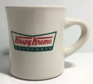 Krispy Kreme Doughnuts Mug Diner Restaurant Style Coffee Mug Cup Donuts Heavy