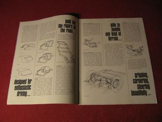 1965 Chevy Corvette Sales Dealership Showroom Brochure Booklet GM 3